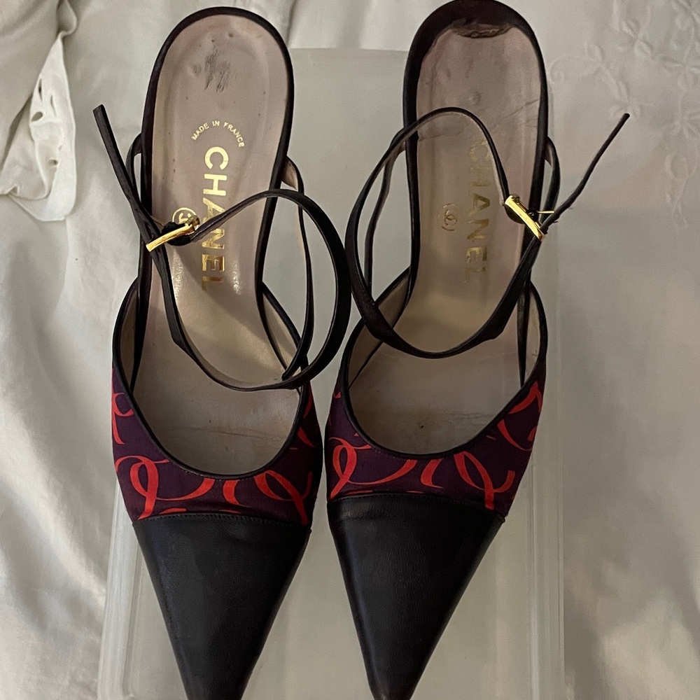 Chanel Chic plum and red Women's Shoes